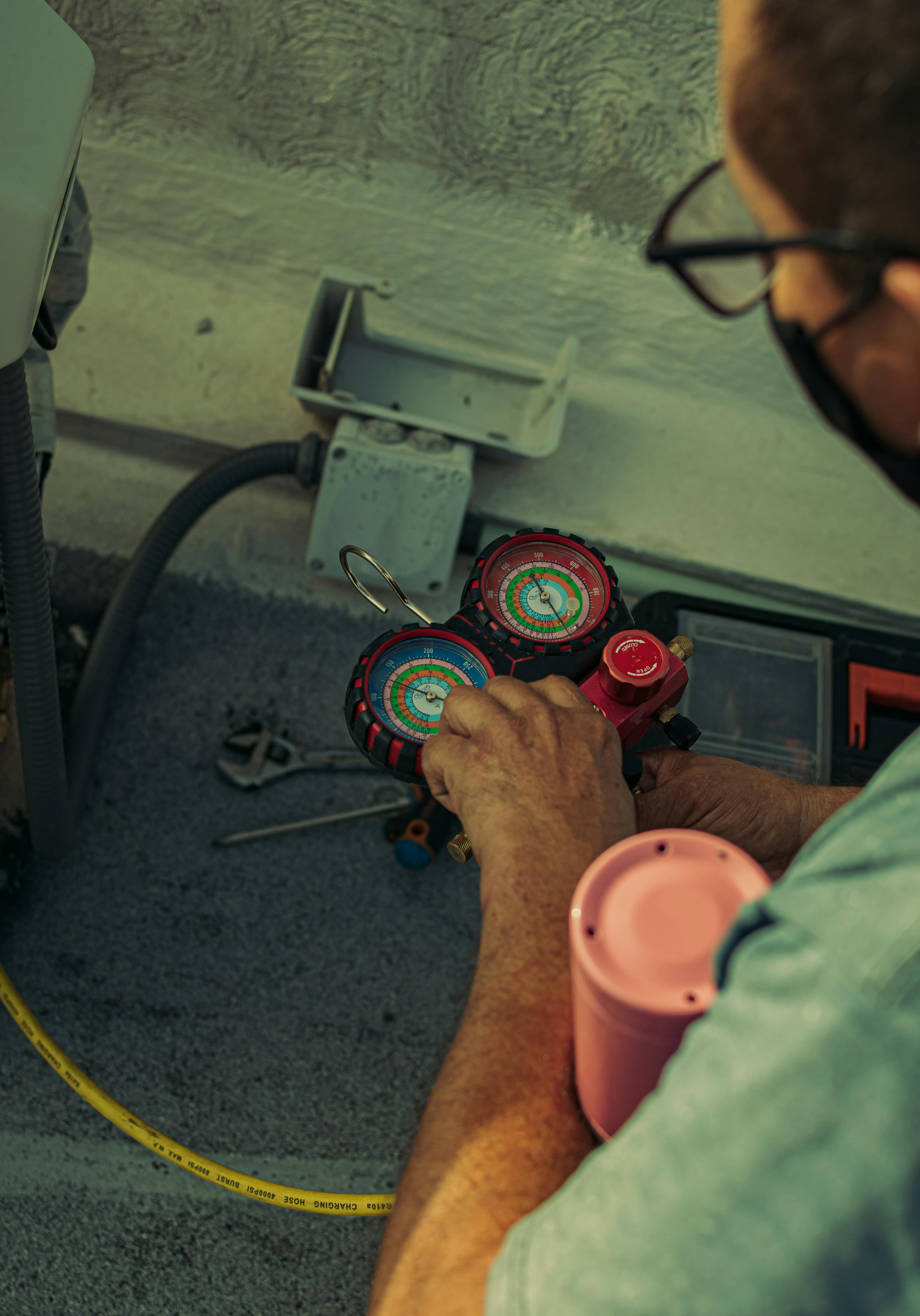 HVAC system detail used for homeowner guidance page